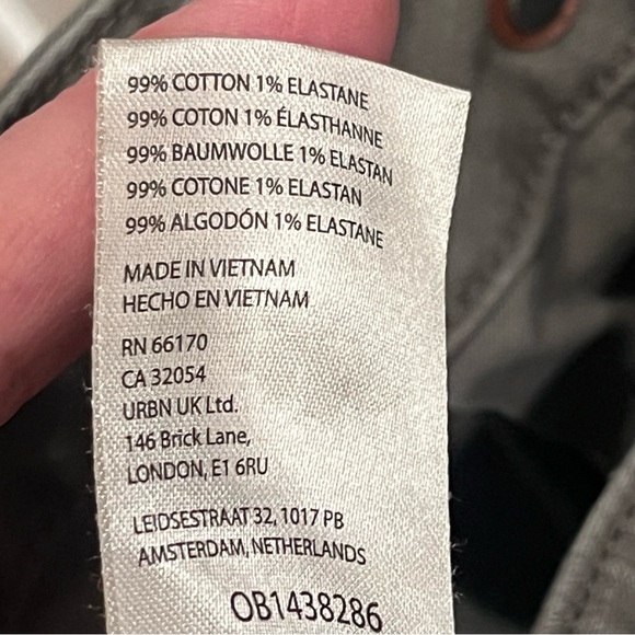 Pilcro Dark Green Cargo Style Pants - Picture 5 of 7